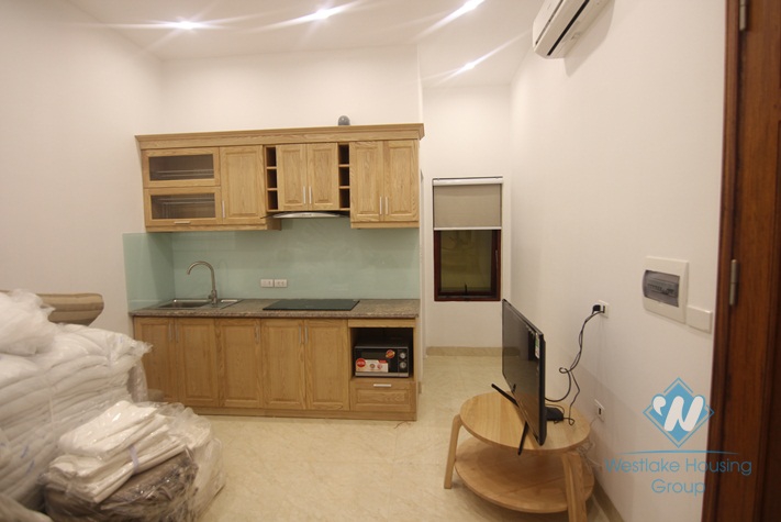 Affordable one bedroom apartment on the ground floor for rent in To Ngoc Van street